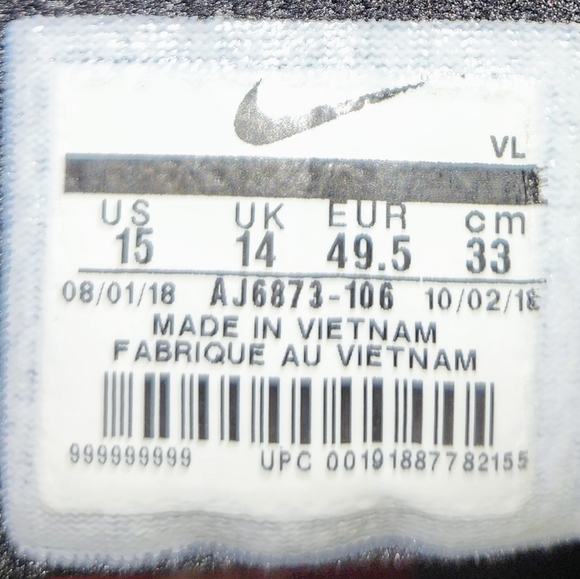 NWOT Nike Alpha Huarache Elite 2 Baseball Cleats Red/White/Black Men's Size 15 - Picture 12 of 13